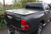 Toyota Hilux 2005-2015 - Double Cab Egr Aluminium Tonneau Cover - Black Finish  Egr